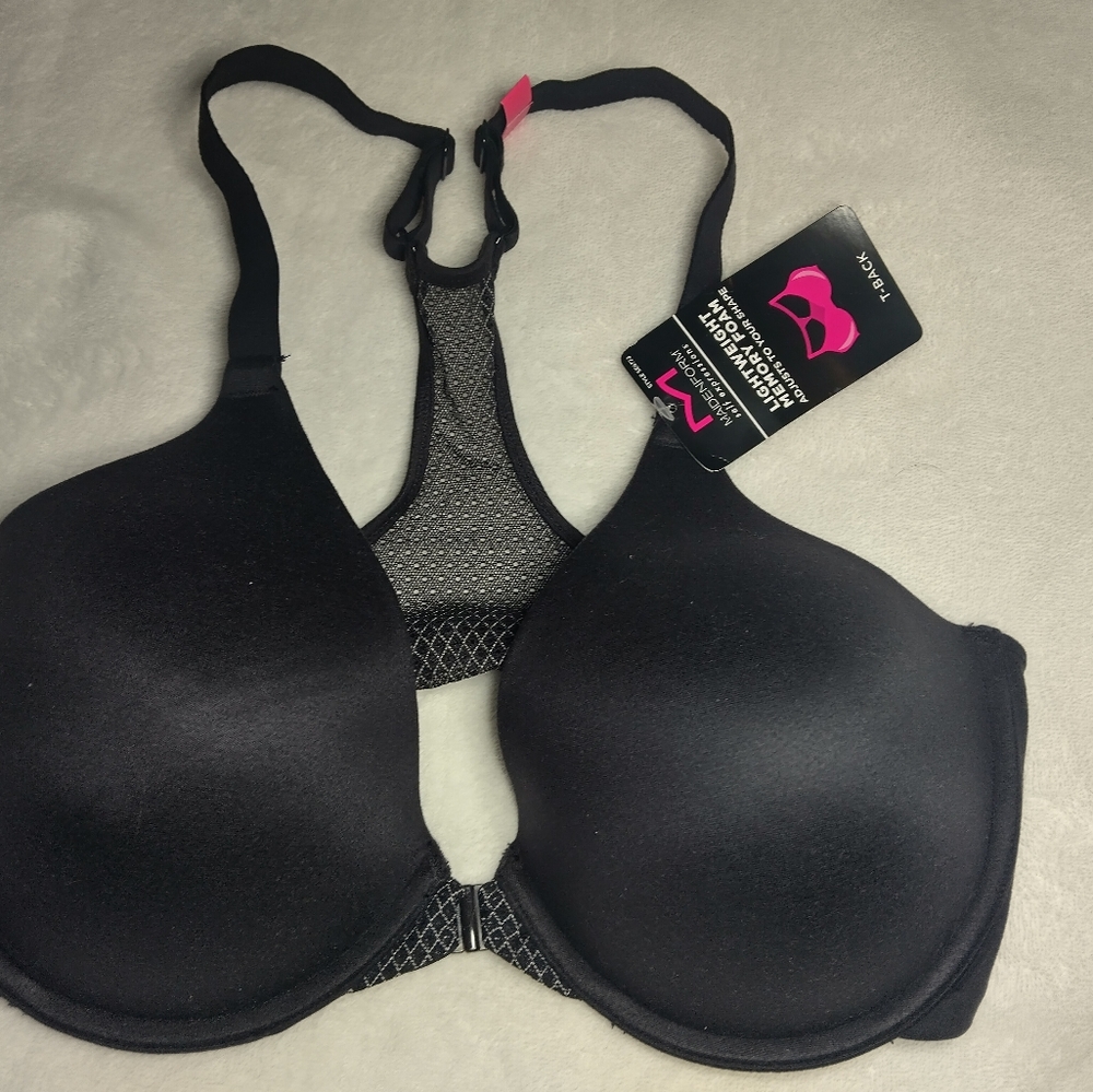 Maidenform Black Racerback T-Shirt Bra - Picture 4 of 5